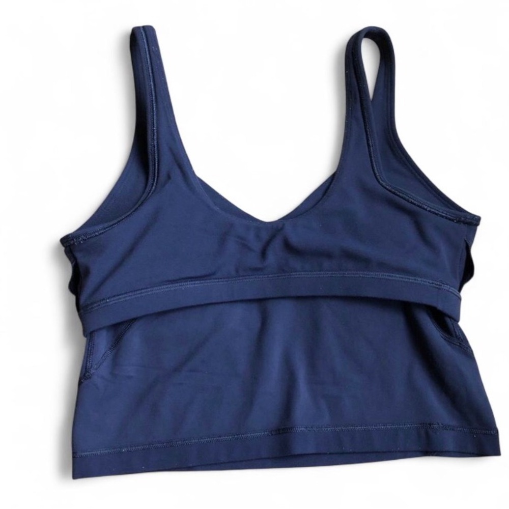 Lululemon Align Tank Top Size 6 Women Gym Yoga Shirt Blue. - Picture 6 of 9